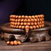 Peach wood bracelet3
